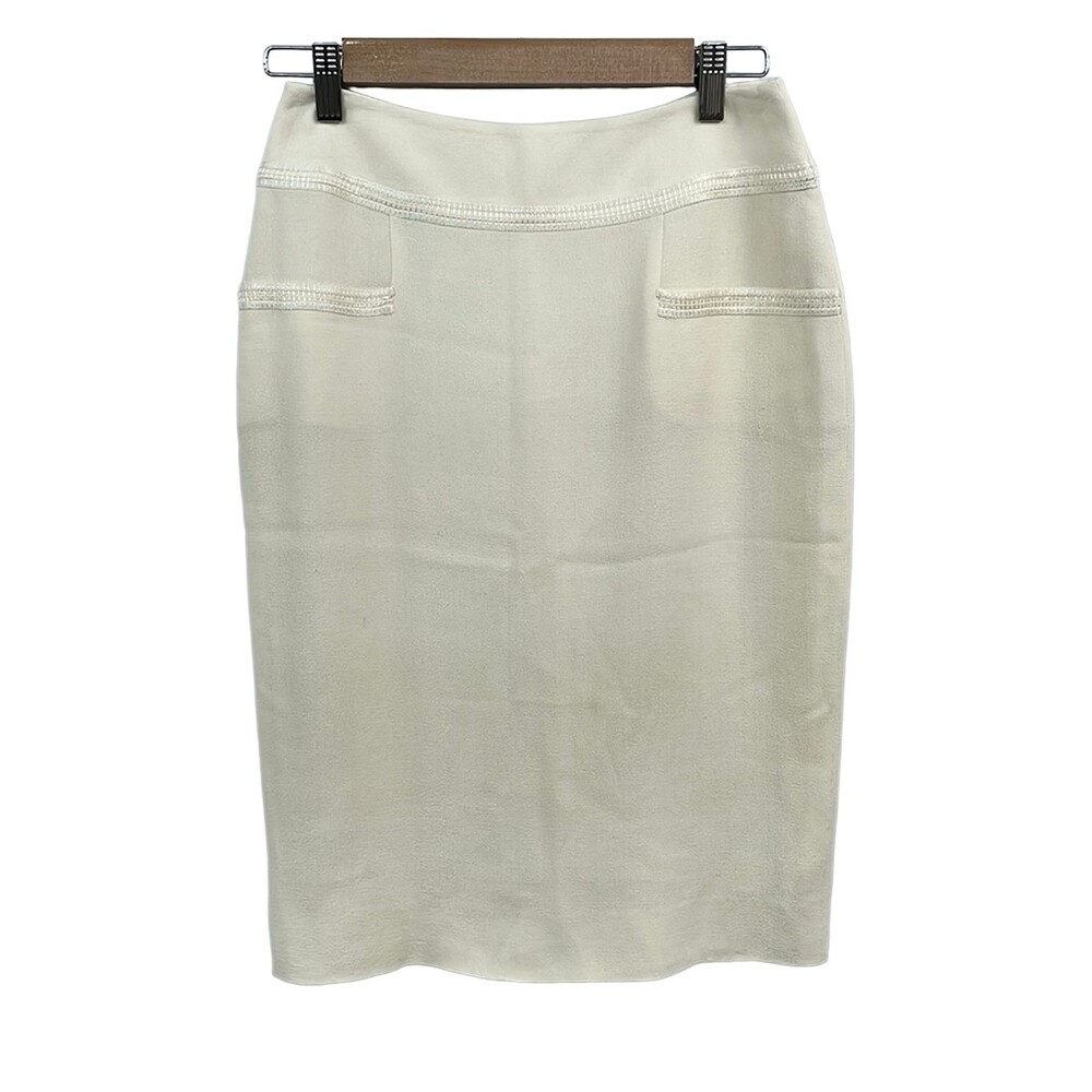 Chanel Cream Women's Skirt #307749C53B